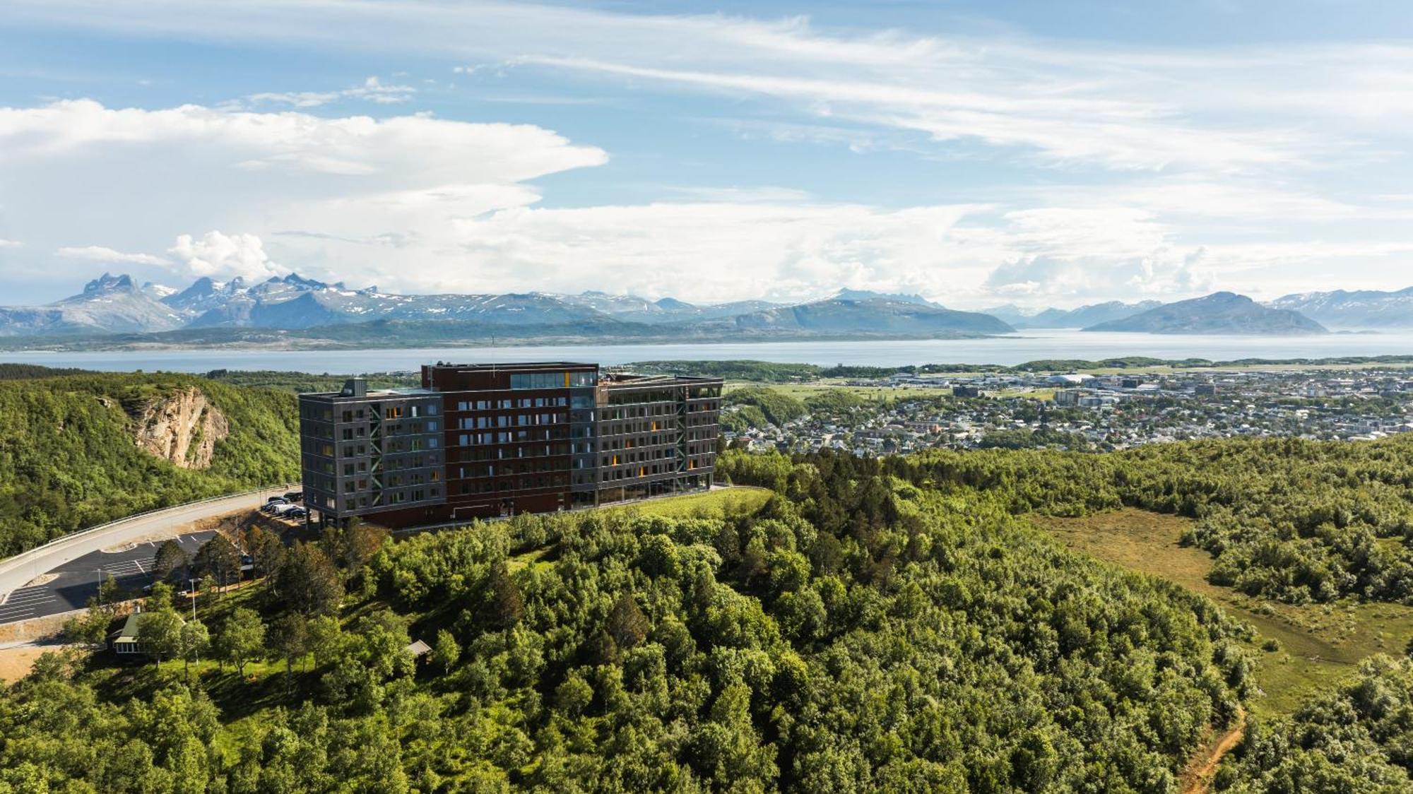Wood Hotel Bodø Buitenkant foto