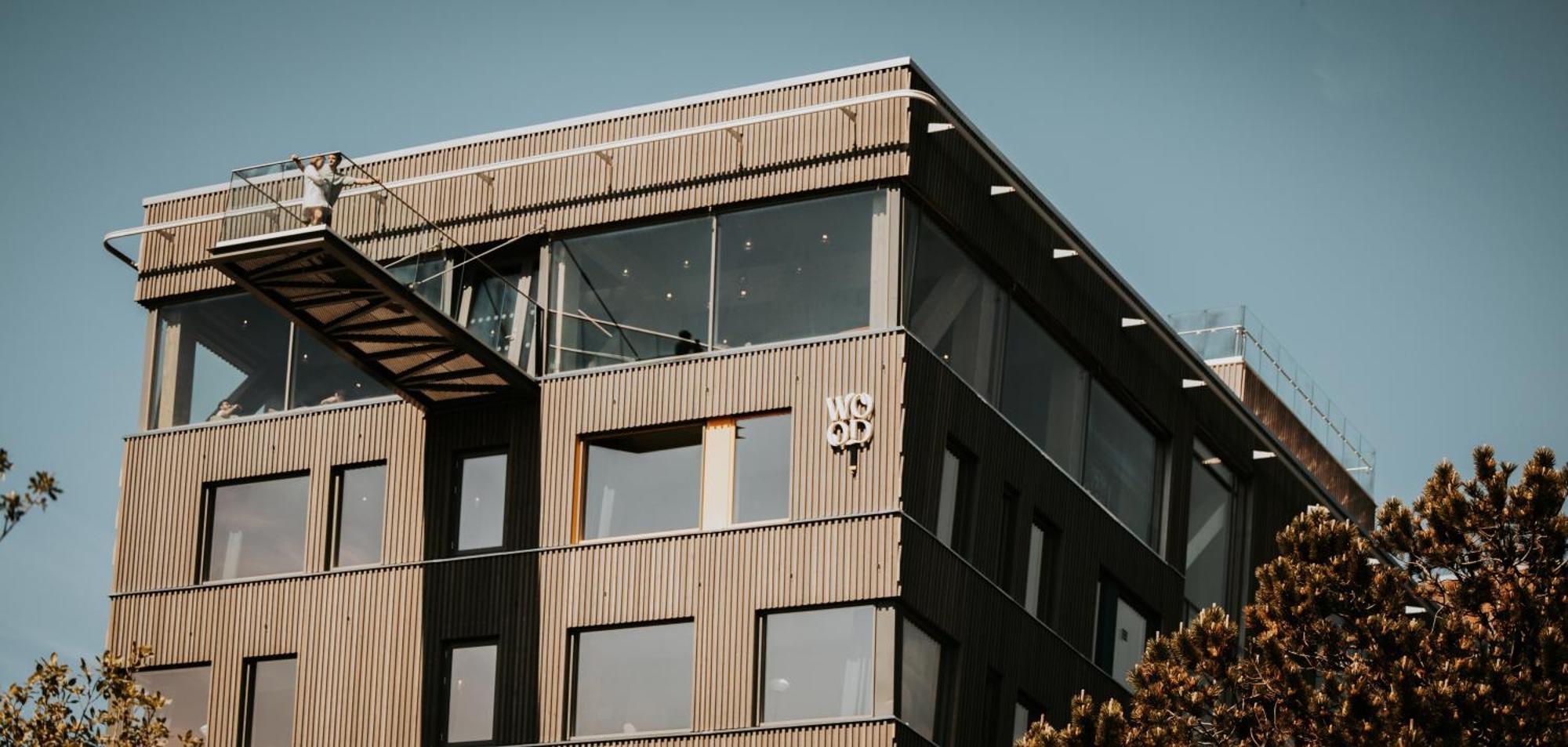 Wood Hotel Bodø Buitenkant foto